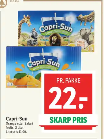 SPAR Capri-Sun tilbud