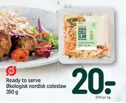 REMA 1000 Ready to serve Økologisk nordisk coleslaw 350 g tilbud