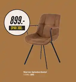 My Home Warren Spisebordsstol tilbud
