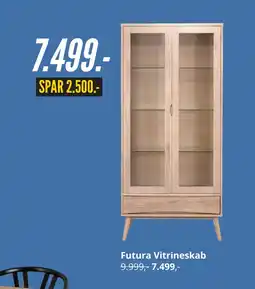 Futura Vitrineskab