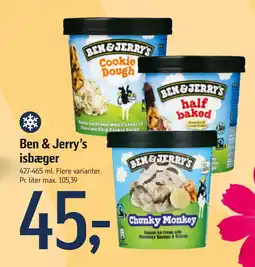 Føtex Ben & Jerry’s isbæger tilbud