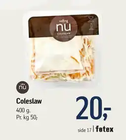 Føtex Coleslaw tilbud