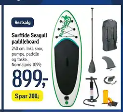Føtex Surftide Seagull paddleboard tilbud