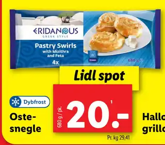 Lidl Ostesnegle tilbud