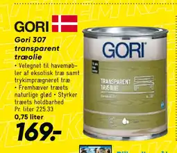 Bilka Gori 307 transparent træolie tilbud