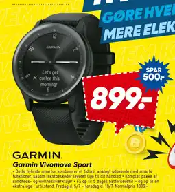Bilka Garmin Vivomove Sport tilbud