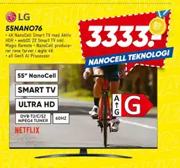 Bilka LG 55NANO76 tilbud