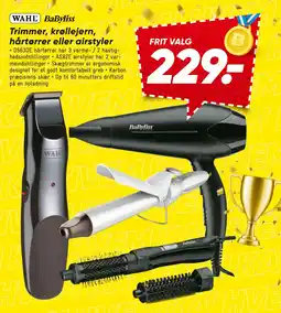 Bilka Trimmer, krøllejern, hårtørrer eller airstyler tilbud