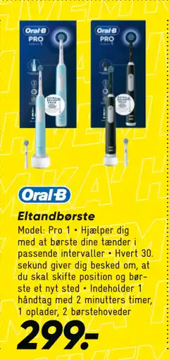 Bilka Eltandbørste tilbud