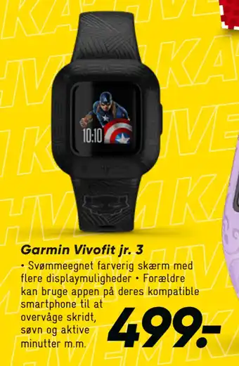 Bilka Garmin Vivofit jr. 3 tilbud