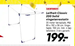 Bilka Leifheit Classic 200 Solid vingetørrestativ tilbud