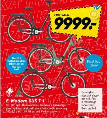 Bilka E-Modern SUS 7-I tilbud