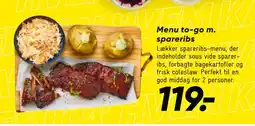 Bilka Menu to go m. spareribs tilbud