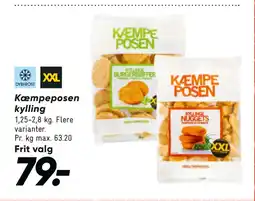 Bilka Kæmpeposen kylling tilbud