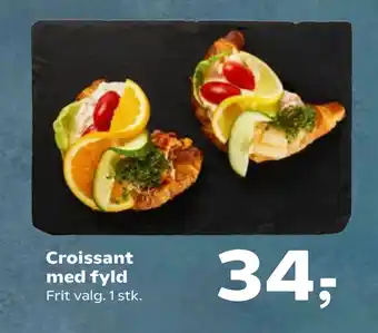 SuperBrugsen Croissant med fyld tilbud