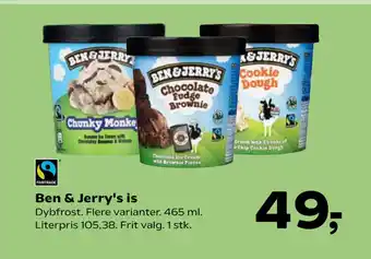 SuperBrugsen Ben & Jerry's is tilbud