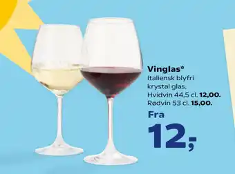 Kvickly Vinglas tilbud