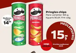 Kvickly Pringles chips tilbud