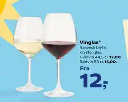 Kvickly Vinglas tilbud