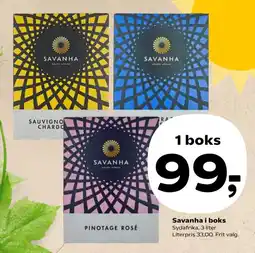 Kvickly Savanha i boks tilbud