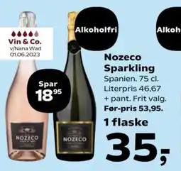 Kvickly Nozeco Sparkling tilbud
