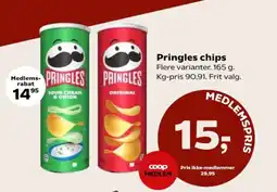 Kvickly Pringles chips tilbud