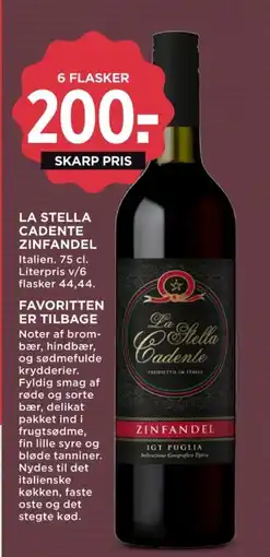 MENY Italiensk Rødvin tilbud
