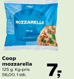 SuperBrugsen Mozzarella tilbud