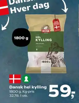 SuperBrugsen Kylling tilbud