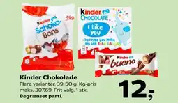 Chokoladestænger I Like You