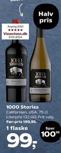 SuperBrugsen Californisk Rødvin tilbud