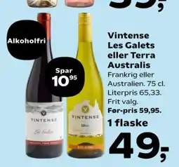 SuperBrugsen Australsk Hvidvin tilbud