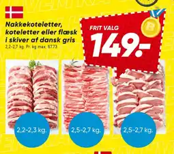 Bilka Nakkekoteletter tilbud