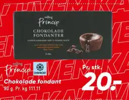 Chokolade Fondant