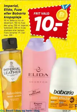 Bilka Bodyshampoo tilbud