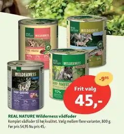 Maxi Zoo REAL NATURE Wilderness vådfoder tilbud