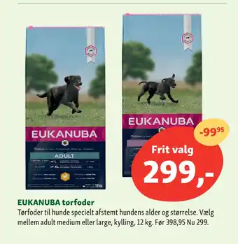 Maxi Zoo EUKANUBA tørfoder tilbud