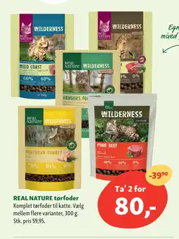Maxi Zoo REAL NATURE tørfoder tilbud