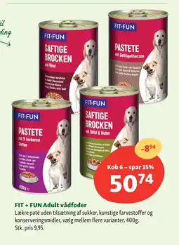 Maxi Zoo FIT + FUN Adult vådfoder tilbud