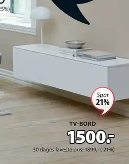 JYSK KORSVANG TV-BORD tilbud