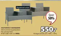 FASTERHOLT HAVEBÆNK