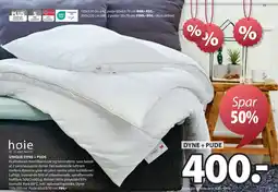 JYSK UNIQUE DYNE + PUDE tilbud