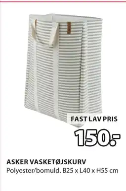 JYSK ASKER VASKETØJSKURV tilbud