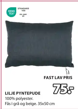 JYSK LILJE PYNTEPUDE tilbud