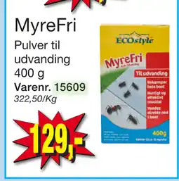 Harald Nyborg MyreFri tilbud