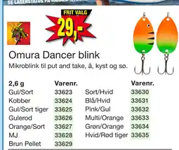 Harald Nyborg Omura Dancer blink tilbud