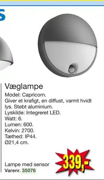 Harald Nyborg Væglampe tilbud