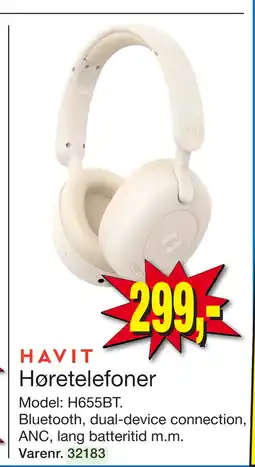 Harald Nyborg Høretelefoner tilbud