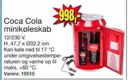 Harald Nyborg Coca Cola minikøleskab tilbud