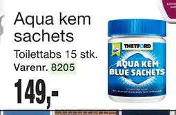 Harald Nyborg Aqua kem sachets tilbud